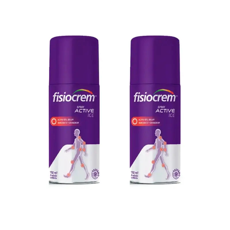 Fisiocrem Active Spray, 2X150 Ml