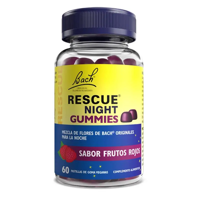 Bach Bach Flowers Bach Rescue Night , 60 gummies