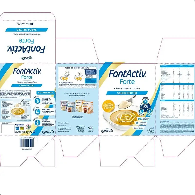 FontActiv Forte Neutral, 10X30 g