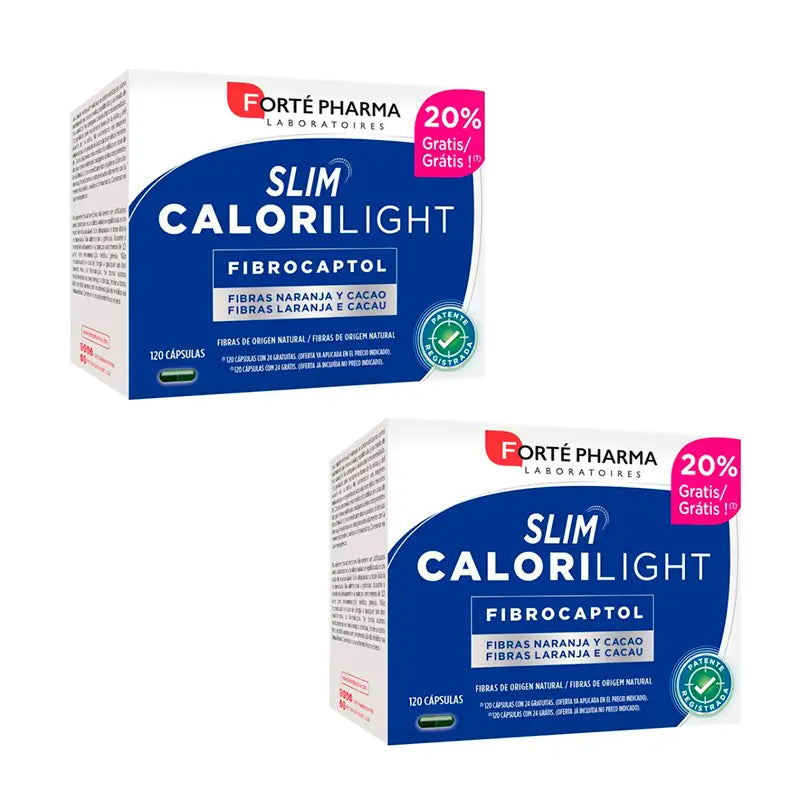 Forté Pharma Duplo Turboslim Calorilight, 2 x 120 capsules