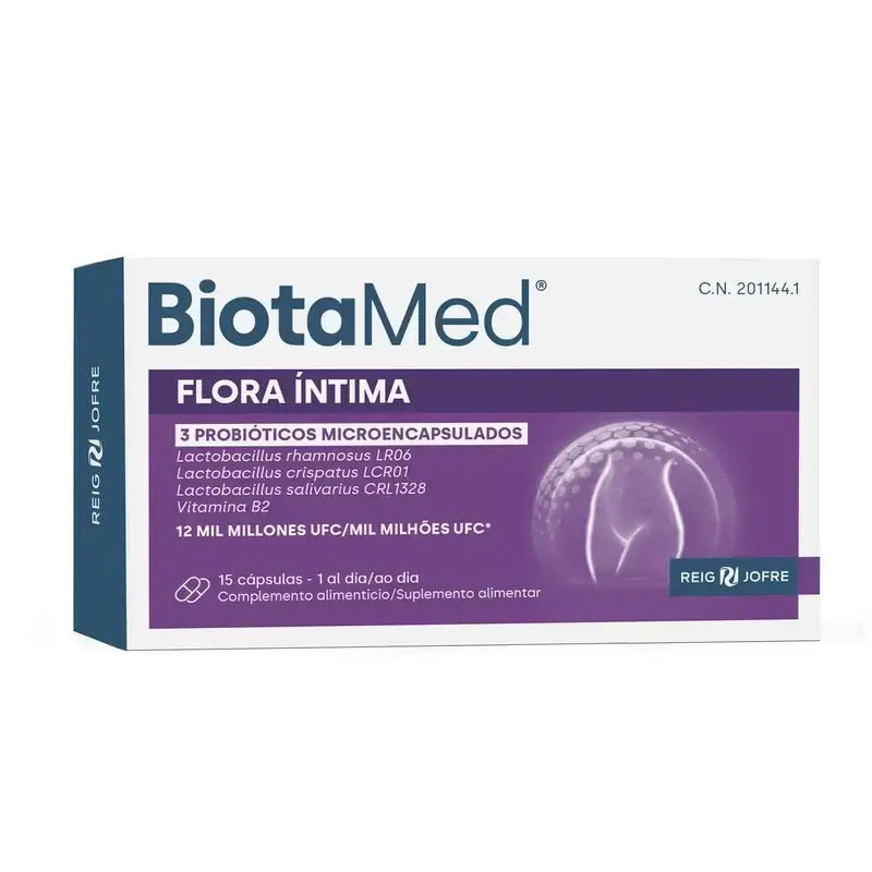 Forté Pharma Fortébiotic+ Intimate Flora 15 Caps