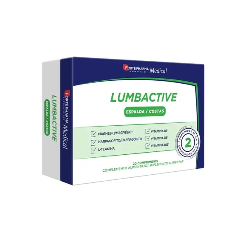 Forte Pharma Medical Lumbactive Back, 20 Tablets