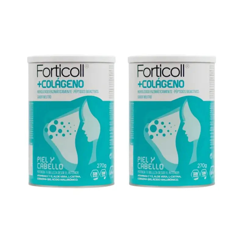 Forticoll Almond Bioactive Collagen Skin & Hair, 2X270 Gr