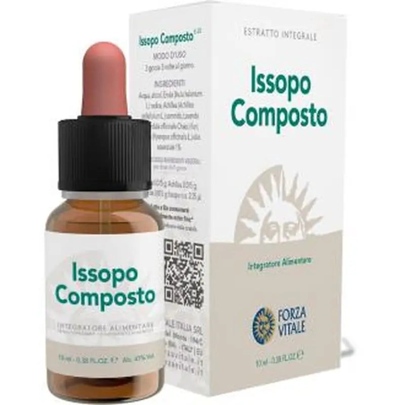Forza Vitale Issopo Composto (Estaño) Metal Espagirico 10Ml.
