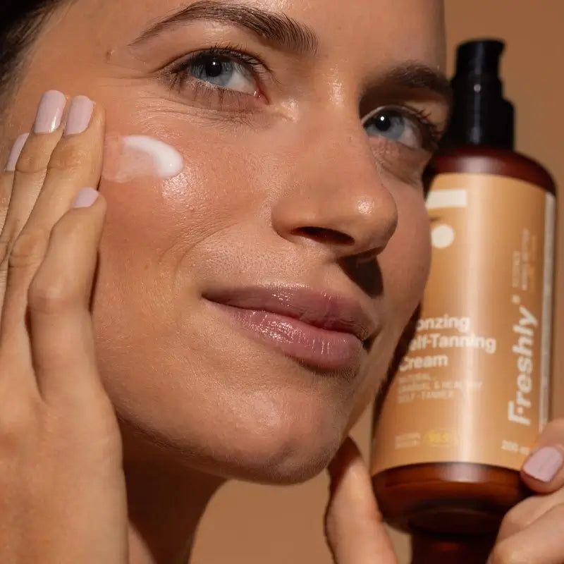 Freshly Bronzing Radiance Self Tanning Cream, 2x200ml