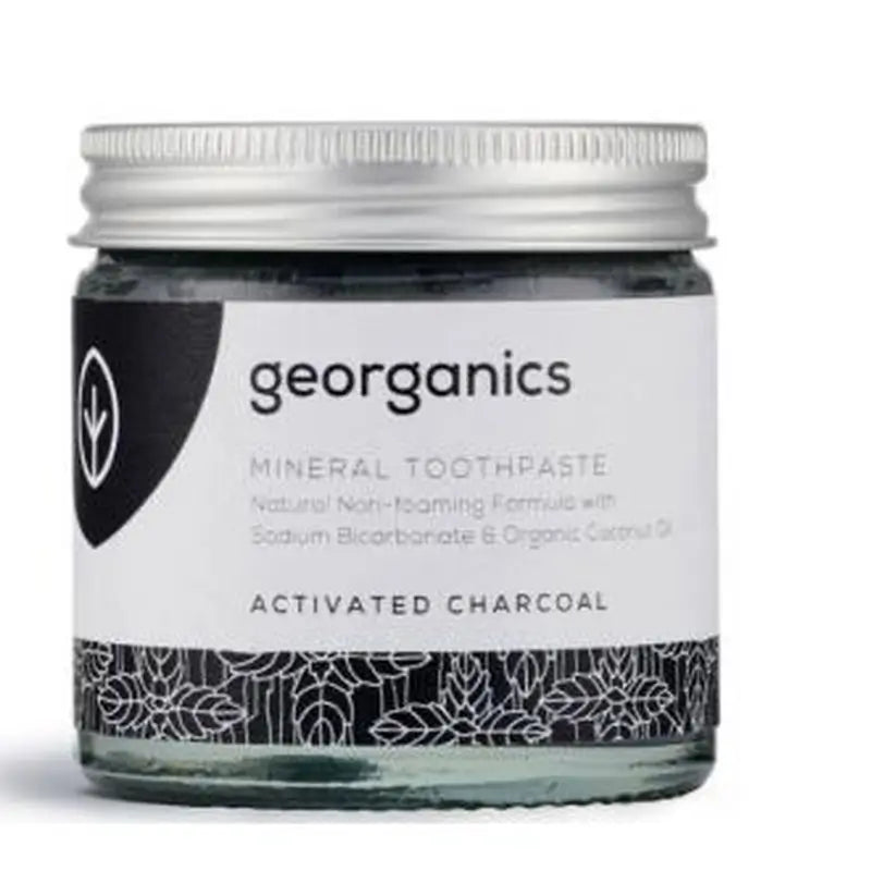 Georganics Dentifrico Mineral Carbon Activado Crema 60Ml.