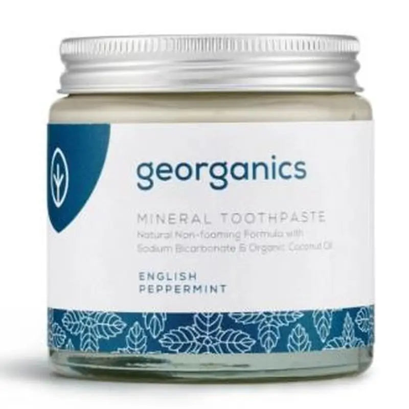 Georganics Dentifrico Mineral Menta Crema 120Ml.
