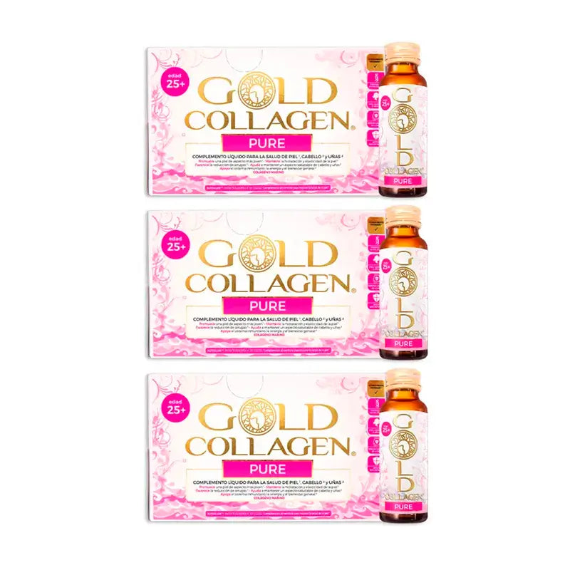 Gold Collagen Pure Pack 3 x 10 Ampoules