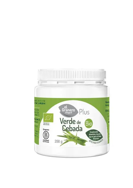 Granero S Verde De Cebada Bio By Green Magma Polvo 200 Gr, 200 Gr