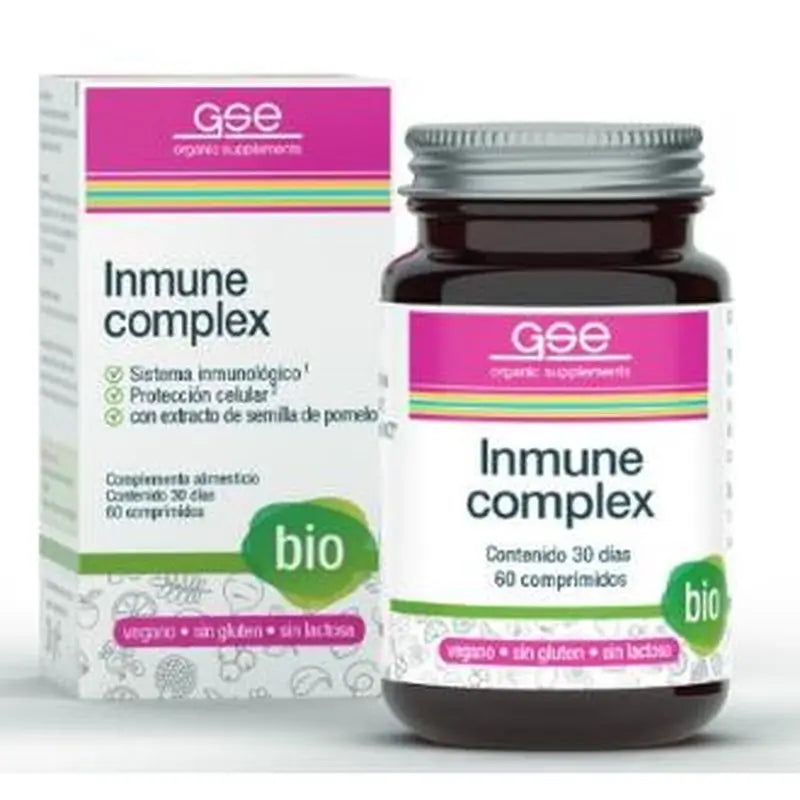 Gse Immune Complex 60 Comprimidos Bio Vegan