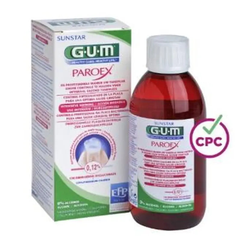 Gum Paroex Colutorio Tratamiento Clorhex 0,12 300Ml