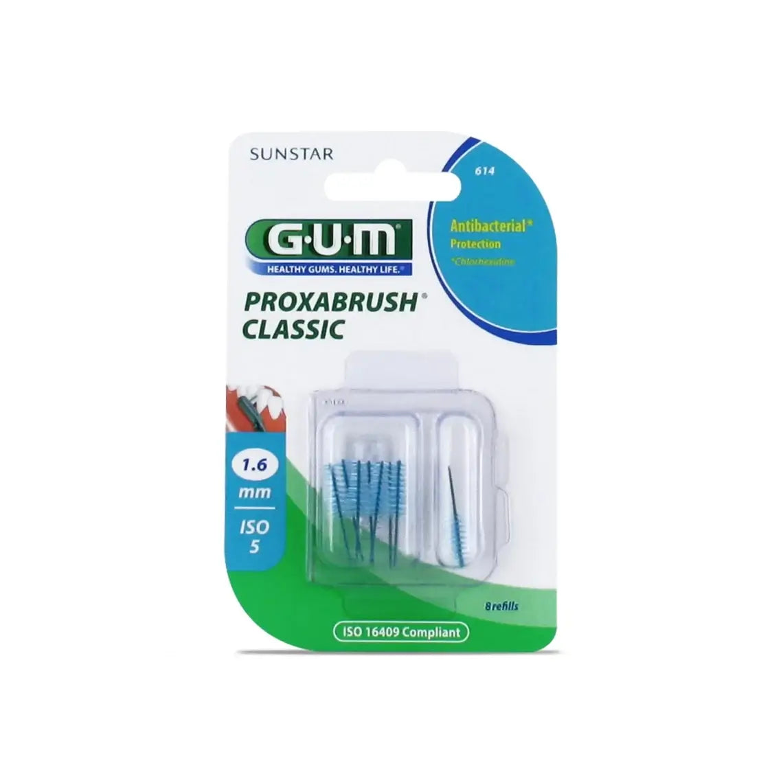 Gum Recambio Cepillo Dental Cónico 8Un 614