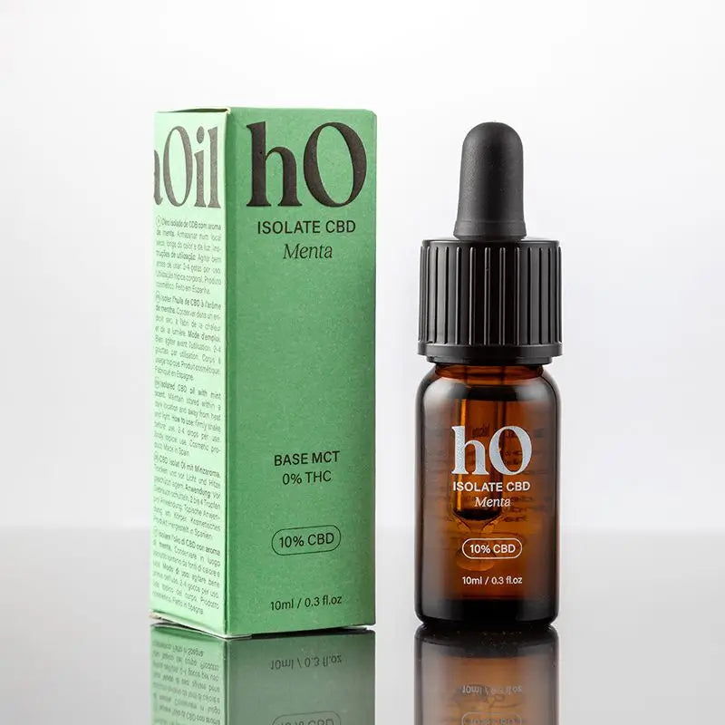 Hakuna Oil Massage Oil 10% Cbd Isolate Peppermint Aroma , 10 ml