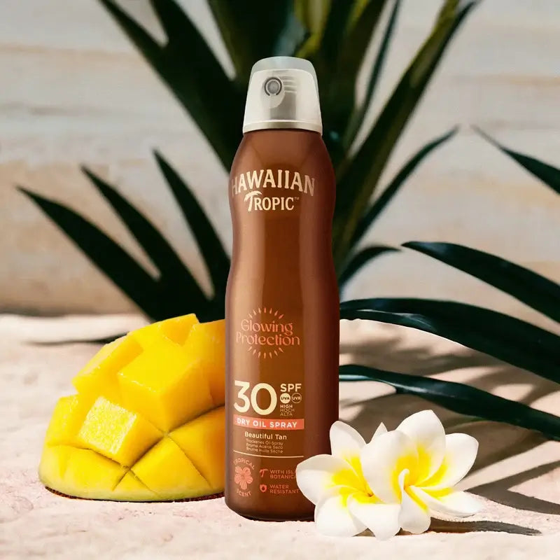 Hawaiian Tropic Ht Glowing Mist Oil Spf30, 180Ml