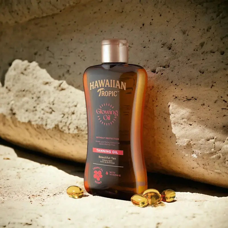 Hawaiian Tropic Ht Glowing Oil Spf0, 200Ml