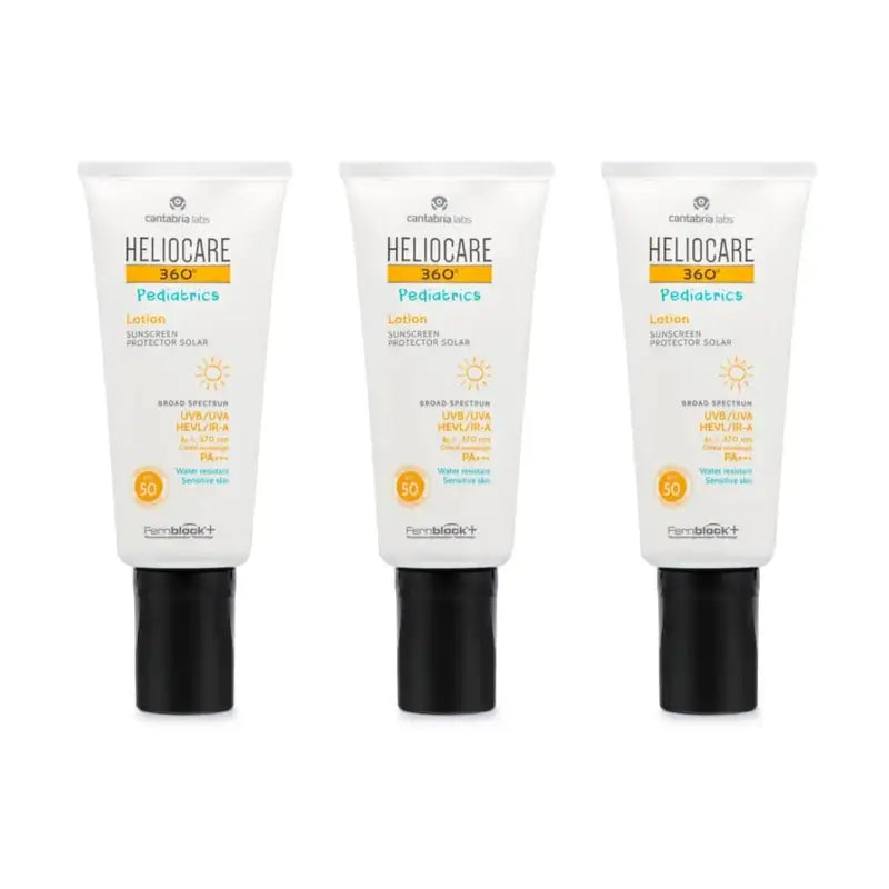 Heliocare 360º Pediatric Lotion Spf 50, 3X200 Ml