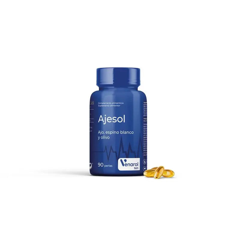 Herbora Ajesol (Ajo Espino Blanco Y Olivo) , 90 cápsulas