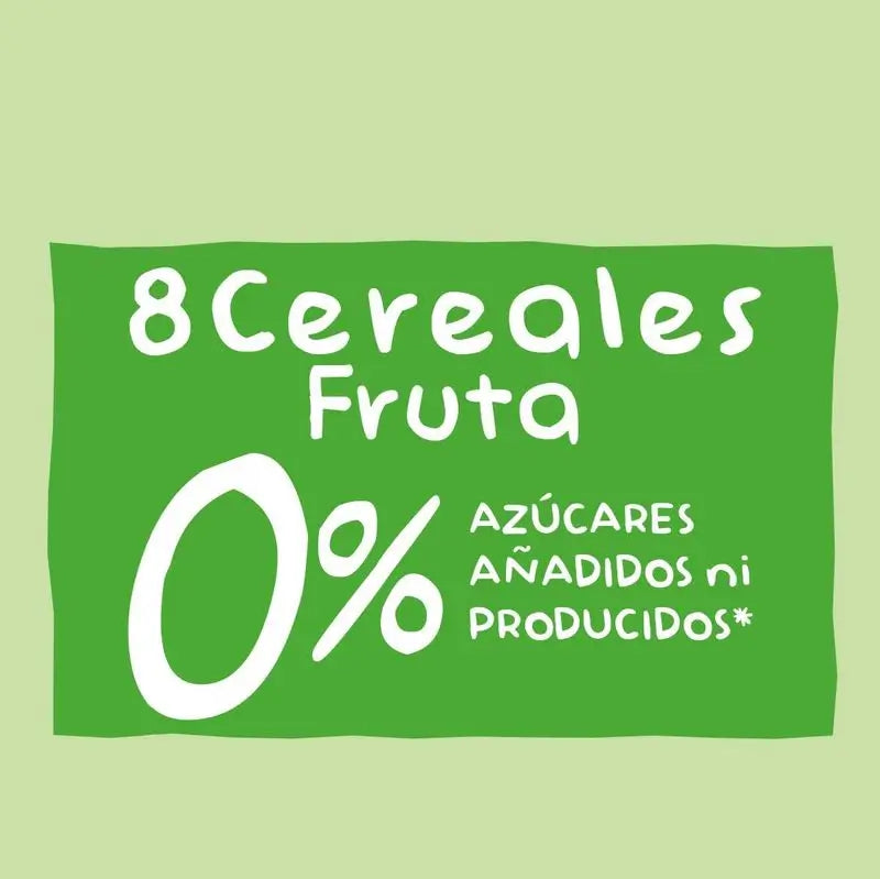 Hero Baby Papilla De Cereales 8 Cereales Con Fruta 340G