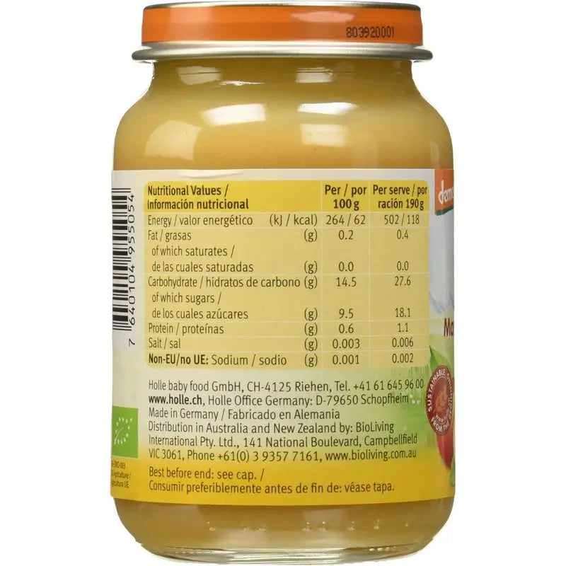 Holle Apple & Peach Jar