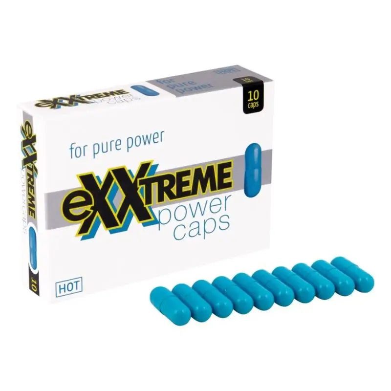 Hot Exxtreme Cápsulas Estimulantes, 10 Cápsulas