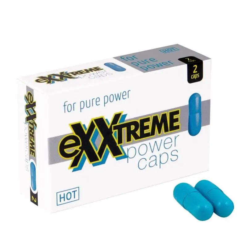 Hot Exxtreme Cápsulas Estimulantes, 2 Cápsulas