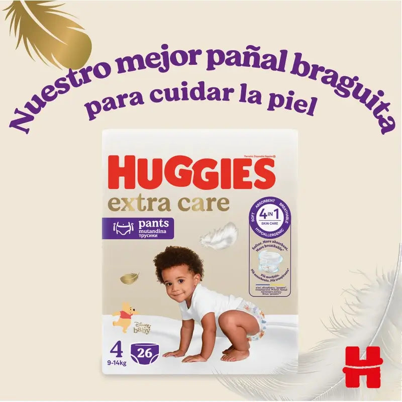 Huggies Extra Care Size 6 (15-25 Kg) Disney Baby Diaper Briefs, 22 pcs.