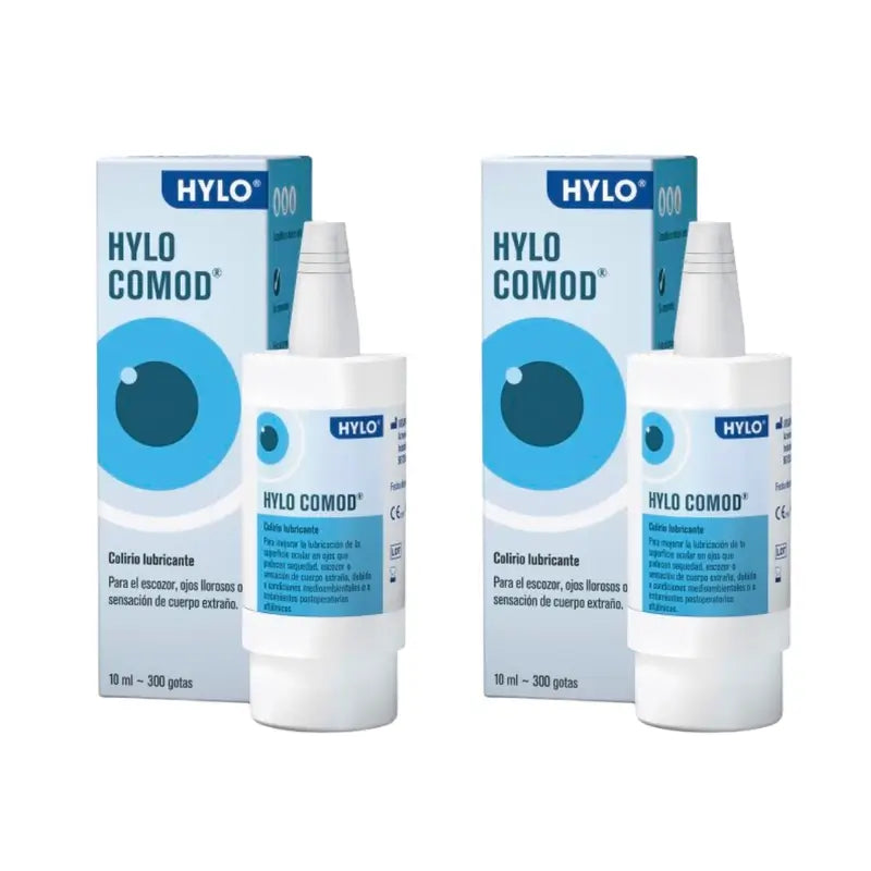 Hylo Comod Eye Drops 10 ml, Pack of 2