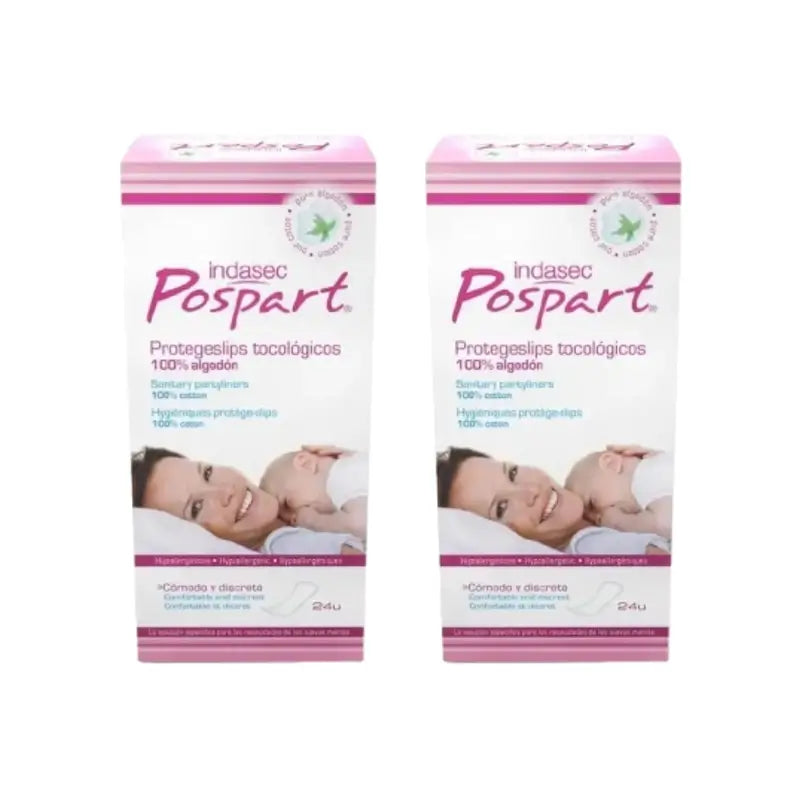 Indasec Pospart Protegeslip , 2 x 24 units