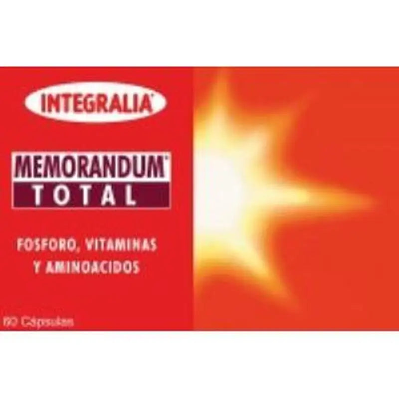 Integralia Memorandum Total 60 Cápsulas