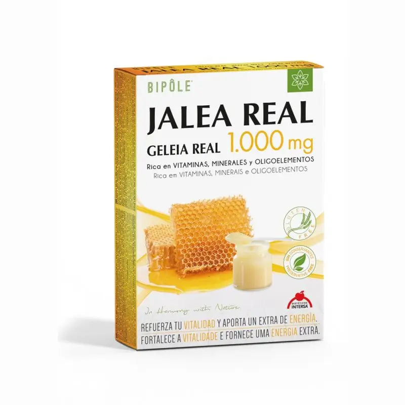 Intersa Bipole Jalea Real 1000 Mg , 20 ampollas
