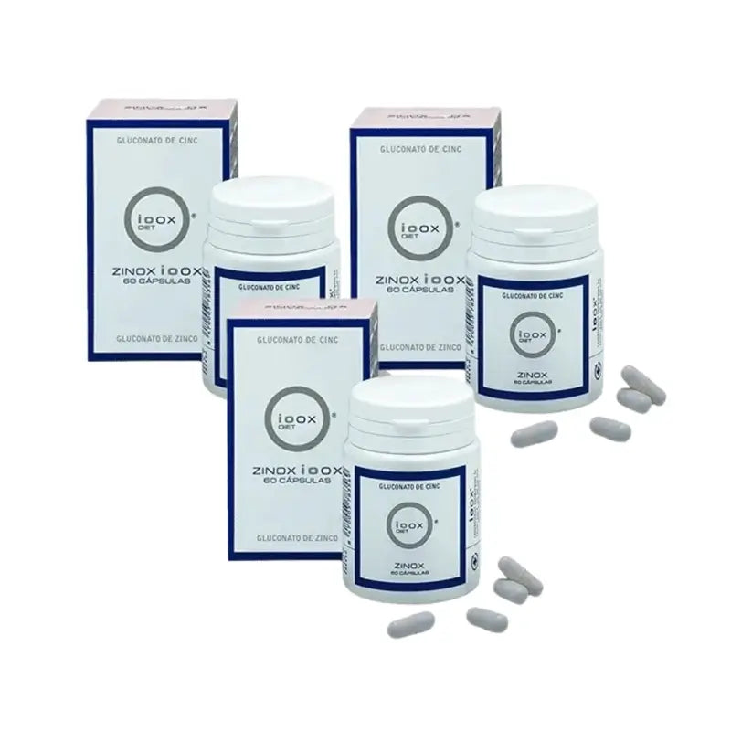 Ioox Zinox Pack 3 x 60 capsules