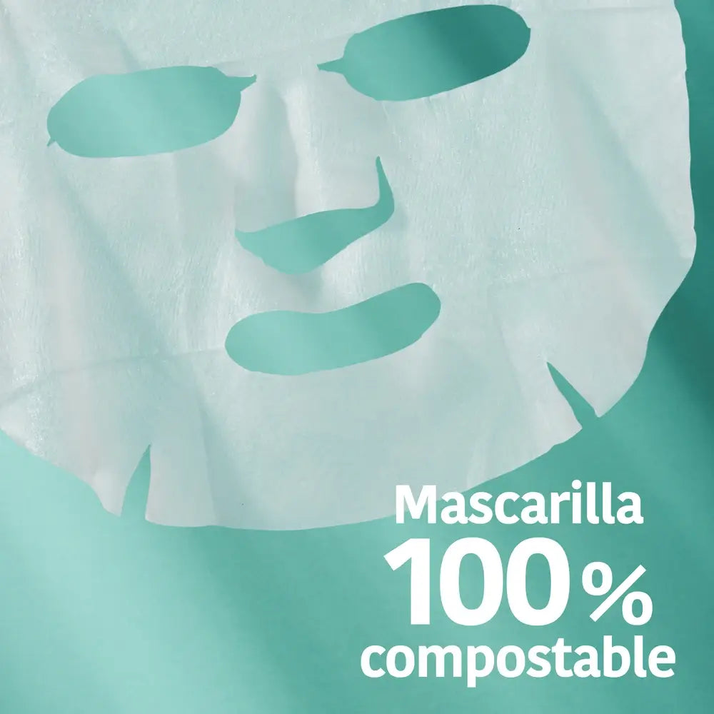 Iroha Nature Balancing Facial Tissue Mask - Charcoal , 23 ml