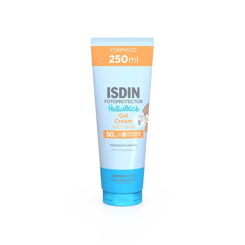 Isdin Fotoprotector Pediatrics Wet Skin Gel Cream SPF 50+ 250 Ml