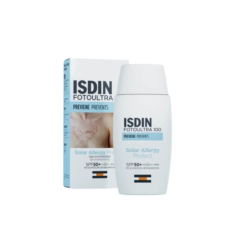 Isdin FotoUltra 100 Solar Allergy Allergy Fusion Fluid Spf50+, 50 ml