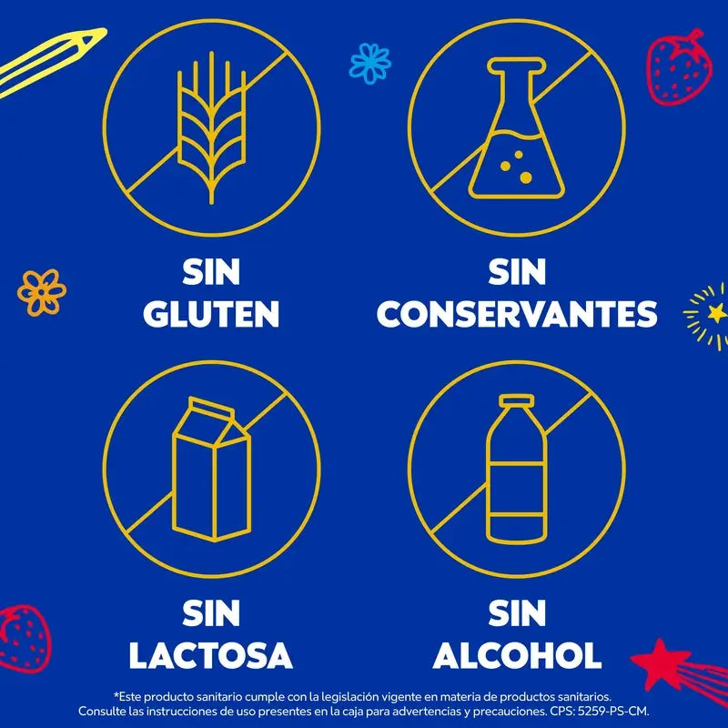 Vicks Formula Natura Cough Syrup Children's Honey Strawberry Flavour, 140 ml