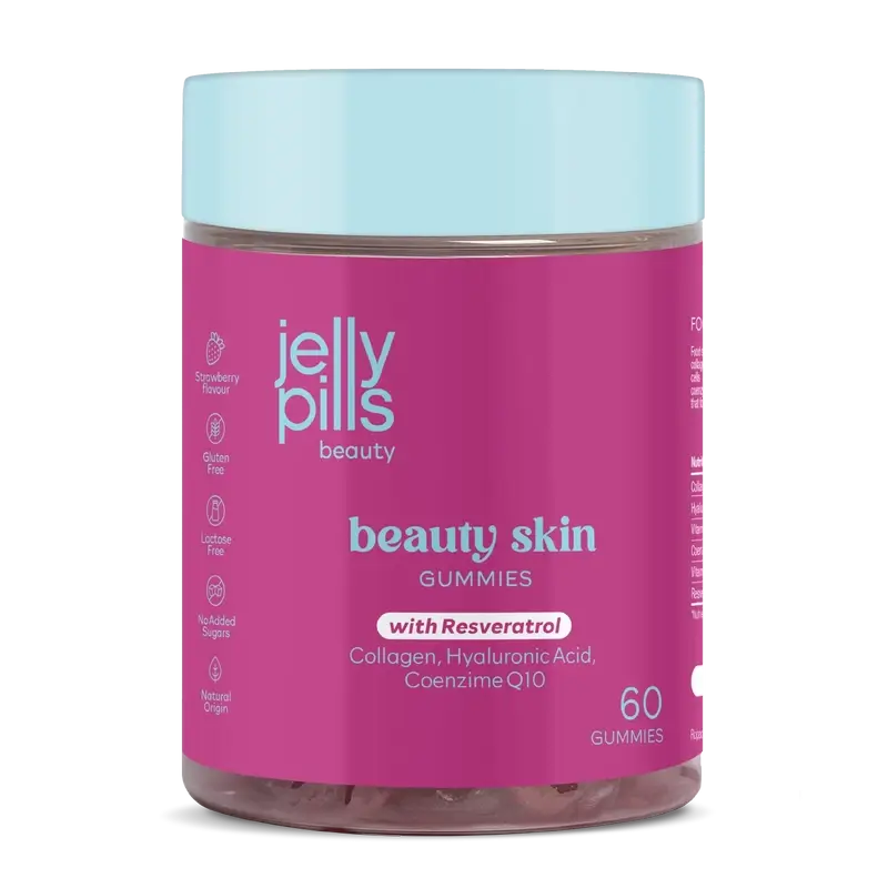 Jelly Pills Beauty Skin + Resveratrol , 60 gummies