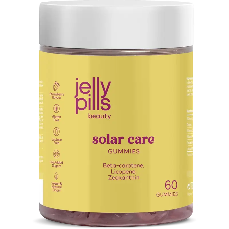 Jelly Pills Solar Care Food Supplement In Gummies Format, 60 gummies