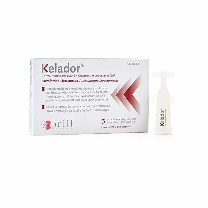 Kelador® Crema Monodosis, 5 x 5 ml