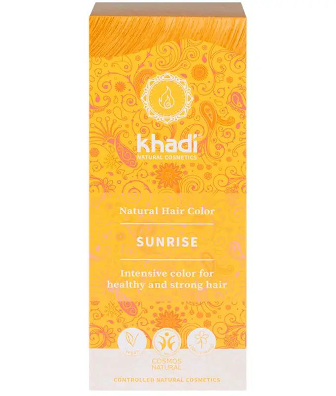 Khadi Herbal Color Rubio Amanecer-Miel (Sunrise), 100 Gr
