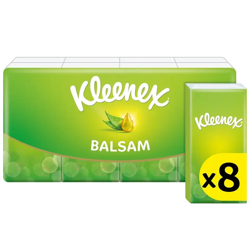Kleenex Balsam Handkerchiefs Pocket , 8 pcs.