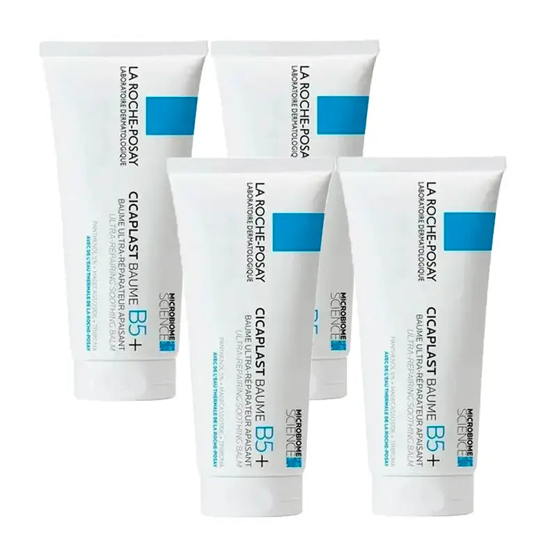 La Roche Posay Cicaplast Baume B5, Pack 4 x 100 ml
