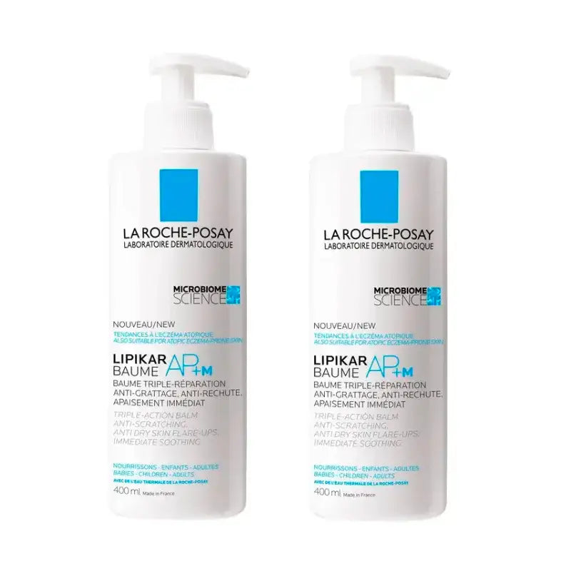 La Roche Posay Lipikar Baume Ap+M Pack 2 x 400 ml