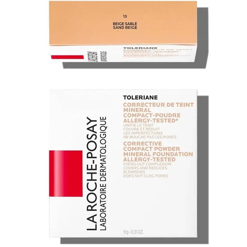 La Roche Posay Toleriane Fdt Compact Mineral 13 Spf25, 9.5 gr