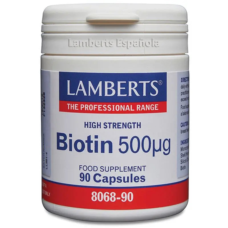Lamberts Biotina , 90 cápsulas