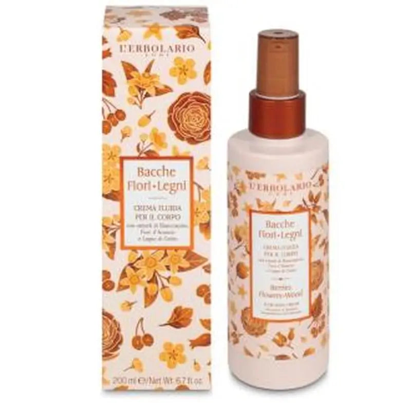 L´Erbolario Bayas Flores Crema Perfumada Cuerpo 200Ml.