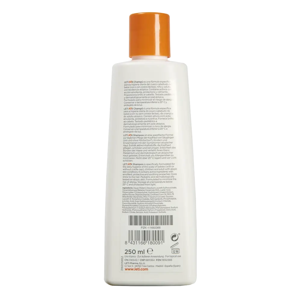 Letiat4 Shampoo, 250 ml