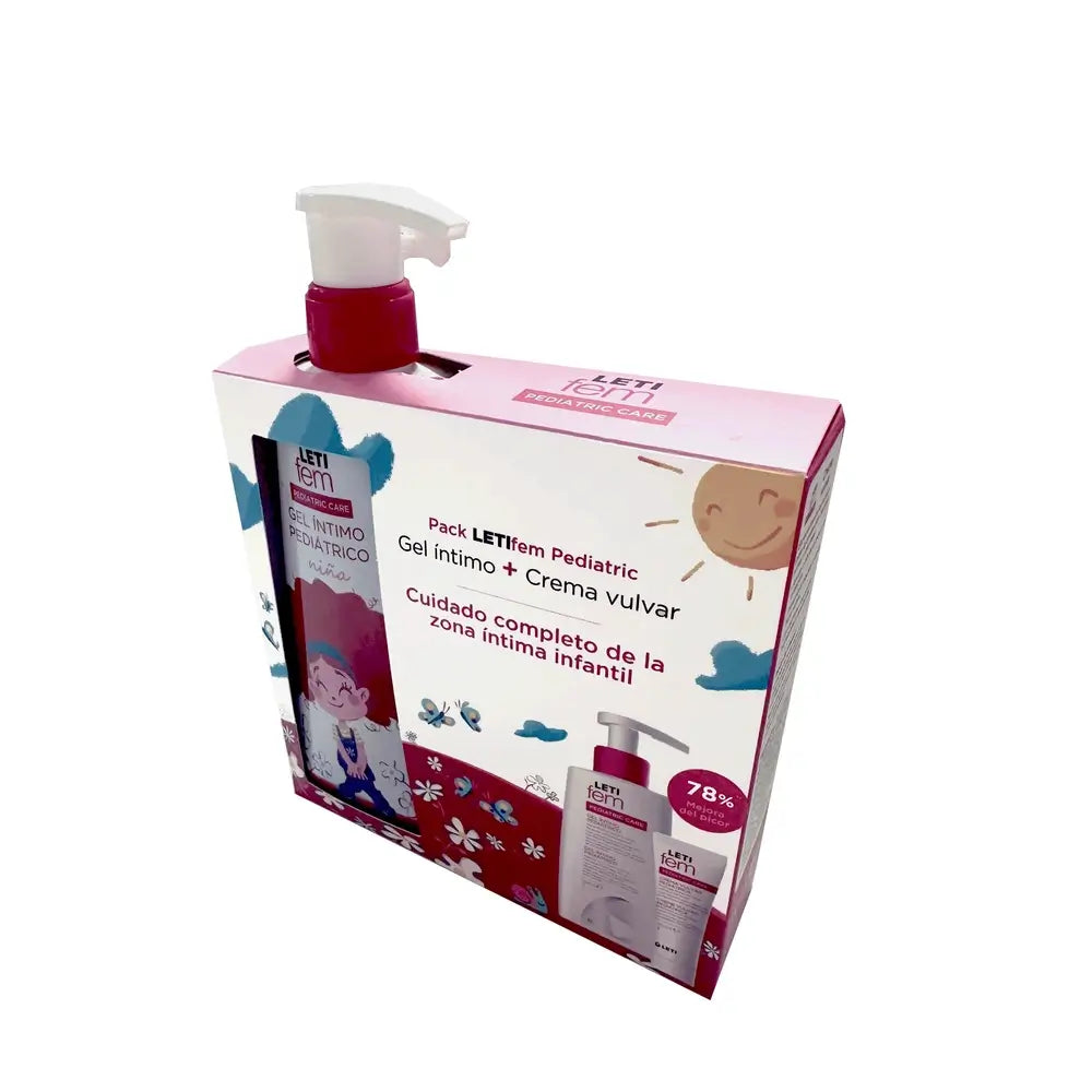 Letifem Pack Pediatric Gel 250 Ml + Vulvar Cream 30 Ml