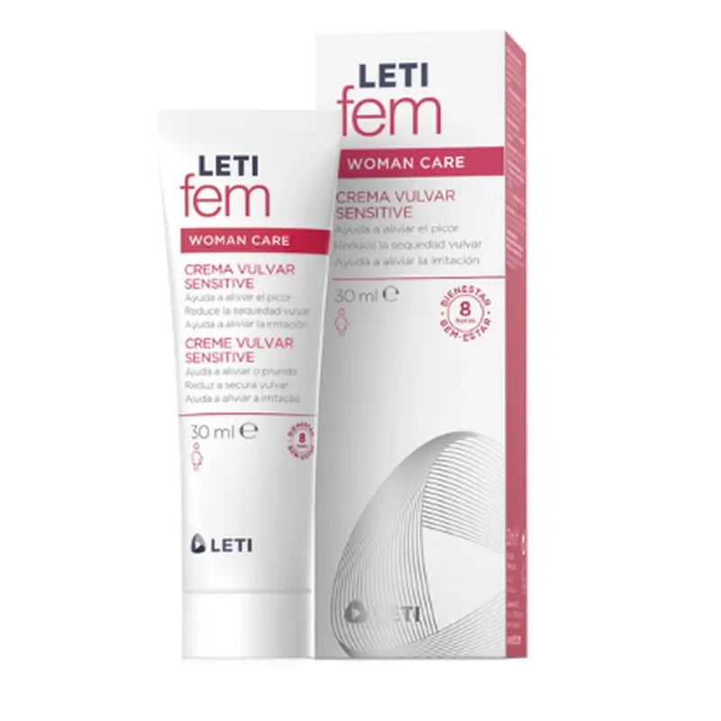Letifem Woman Vulvar Sensitive Cream, 30 ml
