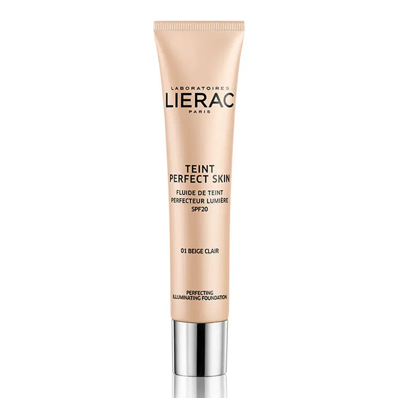 Lierac Dermo Illuminating Perfecting Fluid Makeup SPF 20 01 Light Beige