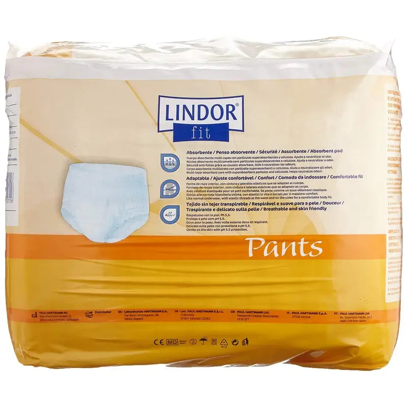 Lindor Fit Pants Day Med 80 units